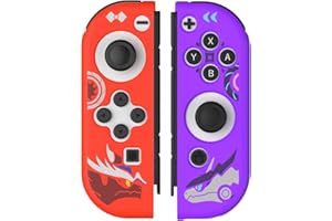 IINE Joy-Con Silicone Cover Compatible for Nintendo Switch, Anti-Slip Soft Touch Game Themed Joy-Con Case, Joy-con Accessory Skin Protective Cover