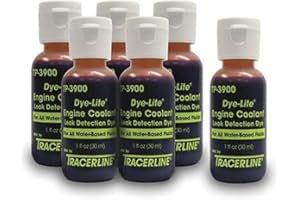 Spectronics Corp / Tracer TP39000601 Engine Coolant Dye 1oz.- Set of 6