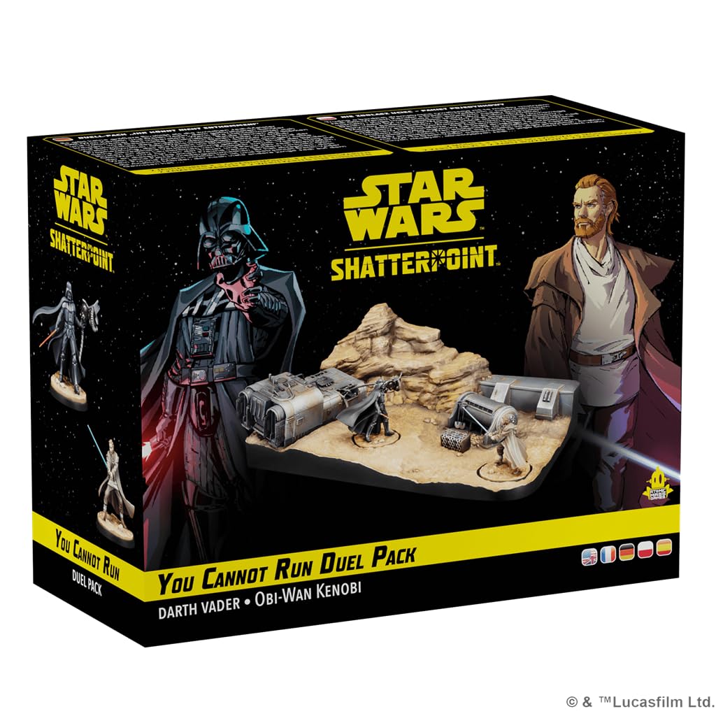Atomic Mass Games | Star Wars Shatterpoint: You Cannot Run - Duel Pack | Tabletop Miniatures Game | Ages 14+ | 2 Players | 90 Minutes Playing Time — image 1