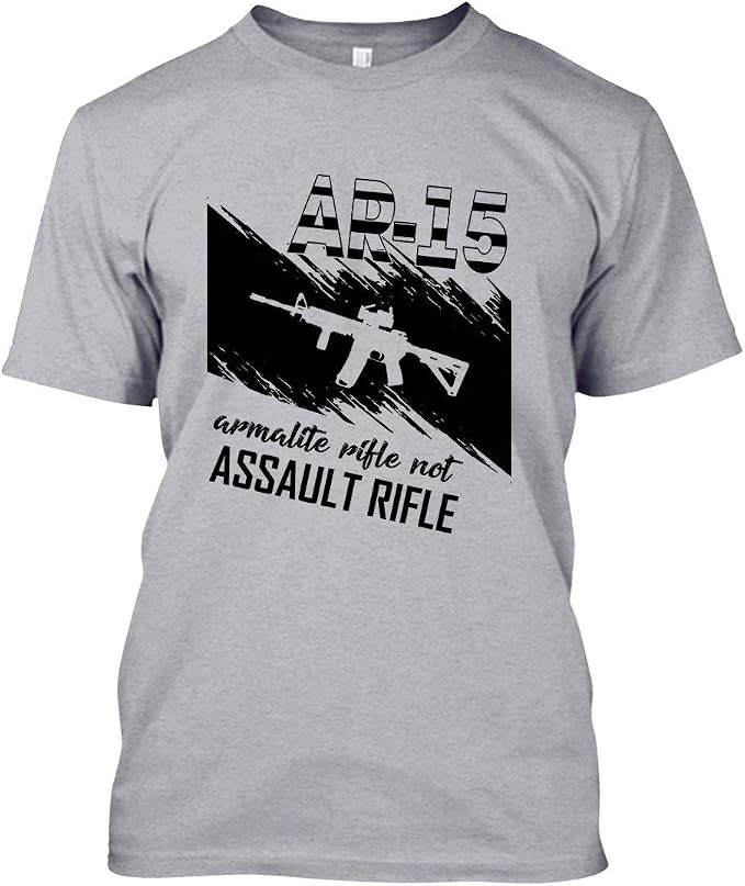 Amdesco Men's AR-15 T-Shirt - Casual Graphic Tee - View #10