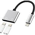 zoyuzan Double Lightning Adapter - 4 in 1 Function, Sync Over iTunes, Superior Charging Speed and Sound Quality, Compatible with Apple Devices