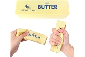 Butter Squishy, Squishy Fidget Toys, Butter Stick Slow Rebound Squeeze Food Toy Pu Material, Realistic Soft Butter Stick Sque