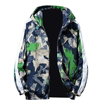 Hoodie Pullover Kapuzenpullover Herren Manadlian Herbst Winter Postleitzahl Tarnung Lange Ärmel Tasche Sport Hoodies Jacke Ma