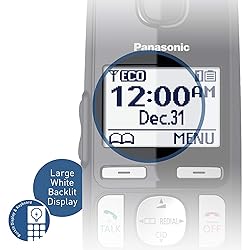 Panasonic DECT 6.0 Expandable Cordless Phone System