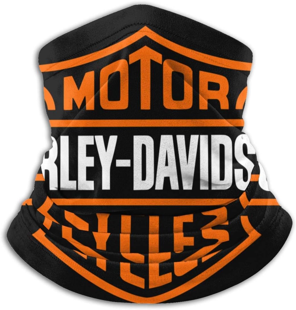 Harley Davidson Logo Vector Face Mask Multifunctional Snood Outdoor Warmer Scarf Neck For Men And Women