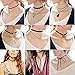 K&Q 9 PCS Classical Women Gothic Tattoo, Tassel, Black Velvet,Lace Fashion Choker Necklace- Length Adjustable