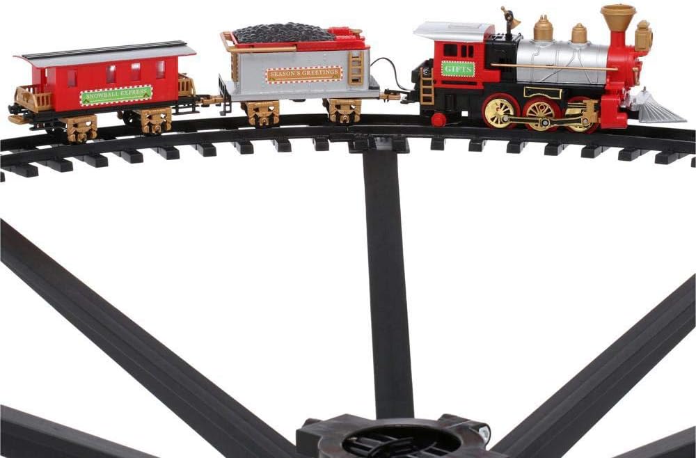 home accents holiday christmas tree express train