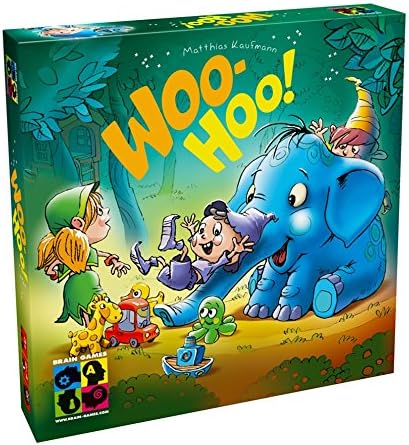 Brain Games Woo-Hoo! Kids Board Game - A Fun Board Game to Play with Families - Ideal for Children Age 3+ Learning to Count