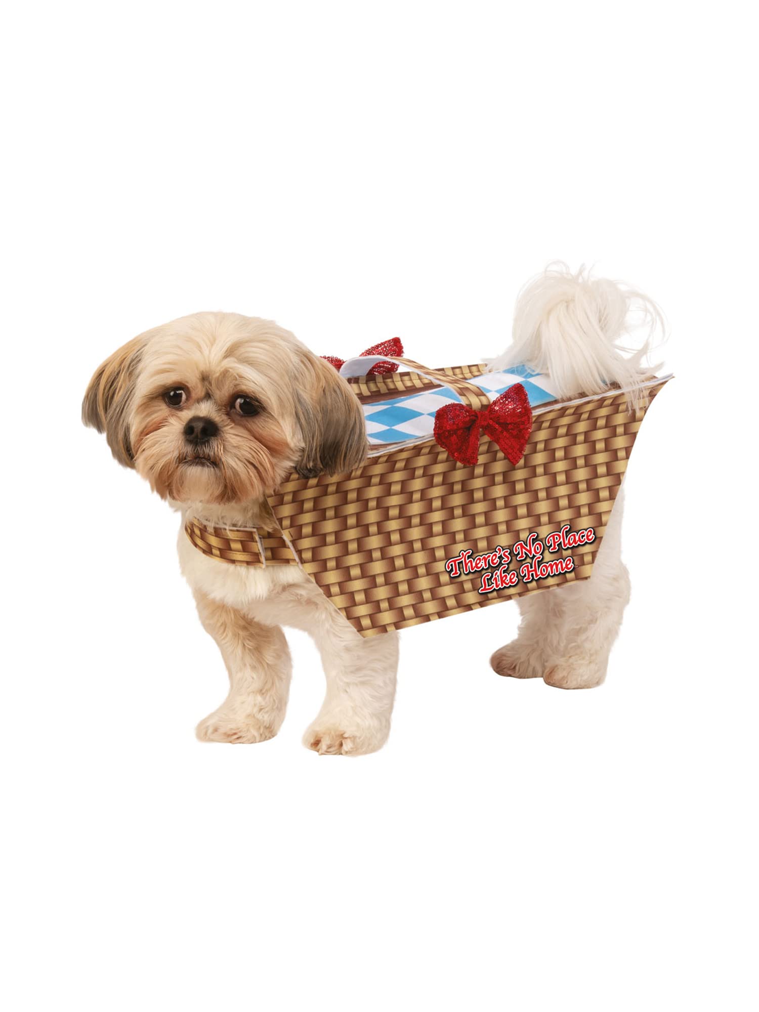 Rubies Official Wizard of Oz Toto Basket Pet Dog Costume, Dog fancy Dress, Size X-Large, 200 g Halloween