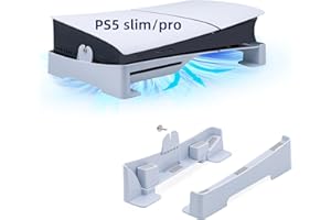 Mcbazel Horizontal Stand for PS5 Pro/PS5 Slim Console, Base Stand Holder Stand Accessories for Playstation5 Pro/Slim Digital 
