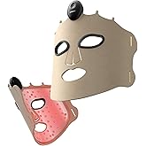 Ulike ReGlow Lite LED Mask With 3 Modes for Anti-Acne & Anti-Aging, Powerful LED Beads With Red, Blue and Mixed Light, 3D Facial Comfort Fit, Red Light Therapy Skin Care At Home