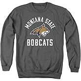 Montana State University Official Msu Bobcats Logo Unisex Adult Crewneck Sweatshirt