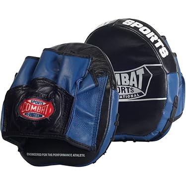 Sac Mitts de Boxe en Cuir Bouclier Courbe pour Boxe MMA Muay Thai