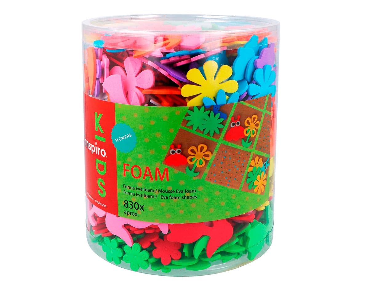 Forms pre-cut flowers of EVA rubber from 20 to 45 mm. 830u.approx.