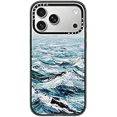 CASETiFY Impact iPhone 17 Pro Max Case [Slim/Compatible with Magsafe / 8.2 ft. 4X Military Grade Drop Protection] - Deep Blue Sea - Clear Black