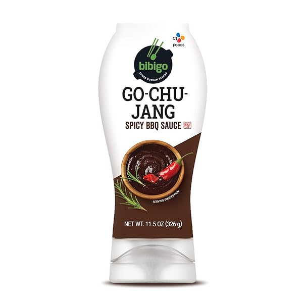 BIBIGO GOCHUJANG SPICY BARBECUE SAUCE, 11.5 OZ