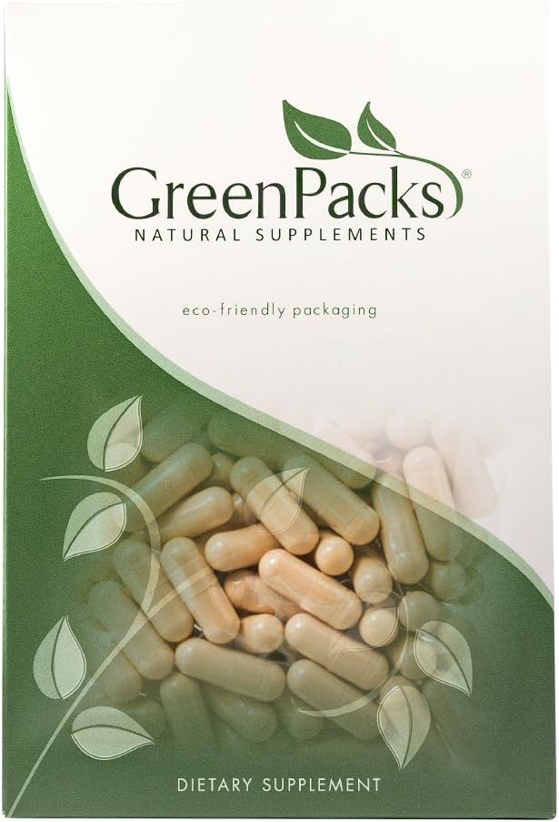 GreenPacks® Mucuna Pruriens Extract (Naturally Occurring 15% L-Dopa) Supplement - 90 Capsules