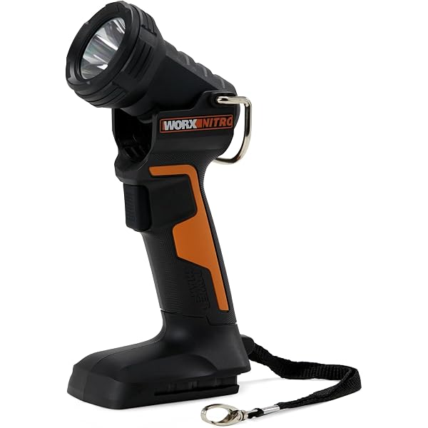 WORX Nitro 20V LED Work Light PowerShare, 160/350 Lumens Portable