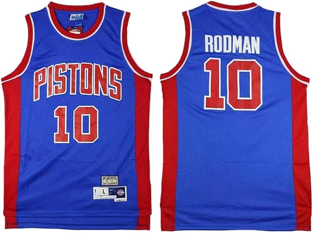 dennis rodman piston jersey