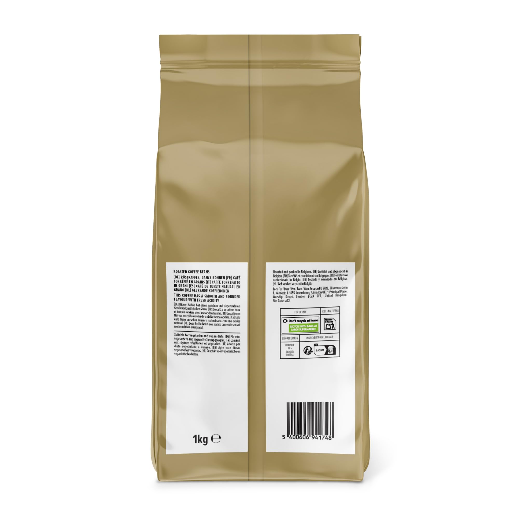 by Amazon House Blend Kaffeebohnen, Mittelgeröstet, 1 kg, Rainforest Alliance Zertifiziert 5