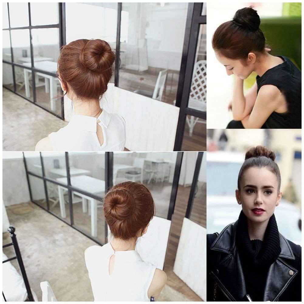 3 PACK Hair Bun Maker Hair Band Accessory Hair Bun Shaper Perfect Hair Bun Making Tool For Girls Women: Beauty