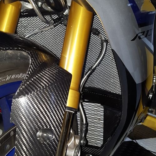 image for Dieci83 Aluminum Radiator Guard Cover Protector Grille for Yamaha R1 R