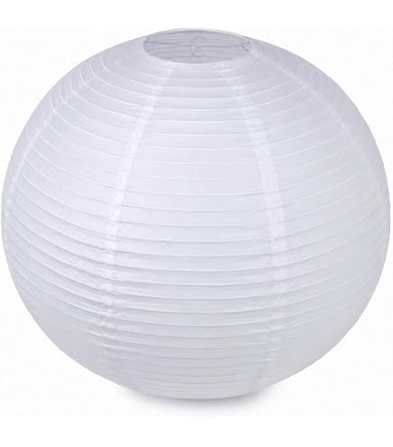Amazon.com: Fun Express Jumbo White Paper Lanterns 30 Inch | Large