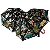 Floss & Rock 43P6401 Dinosaur Color Changing Kids Umbrella, 25.98-inch Diameter