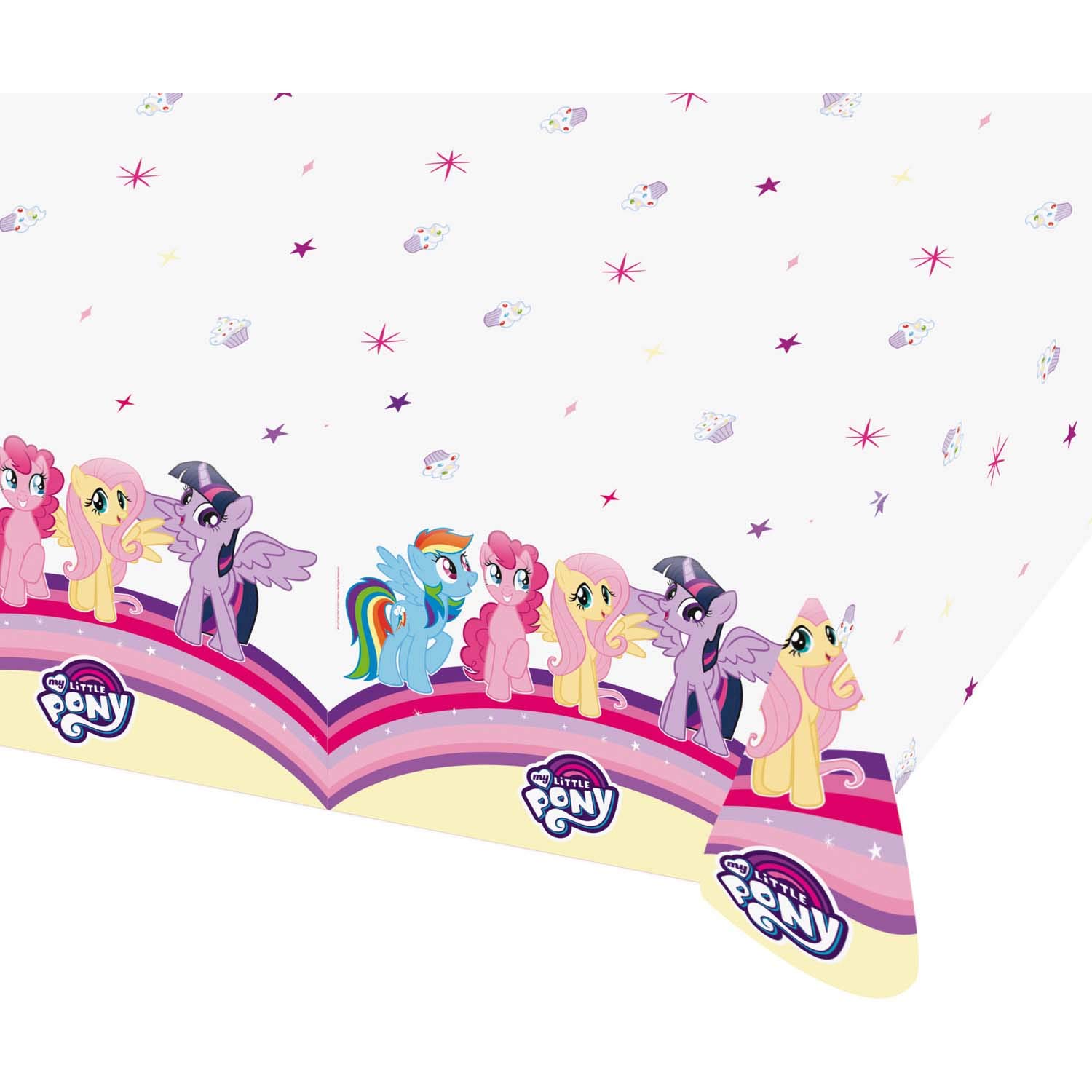 My Little Pony Plastic Tablecovers 1.2m x 1.9m