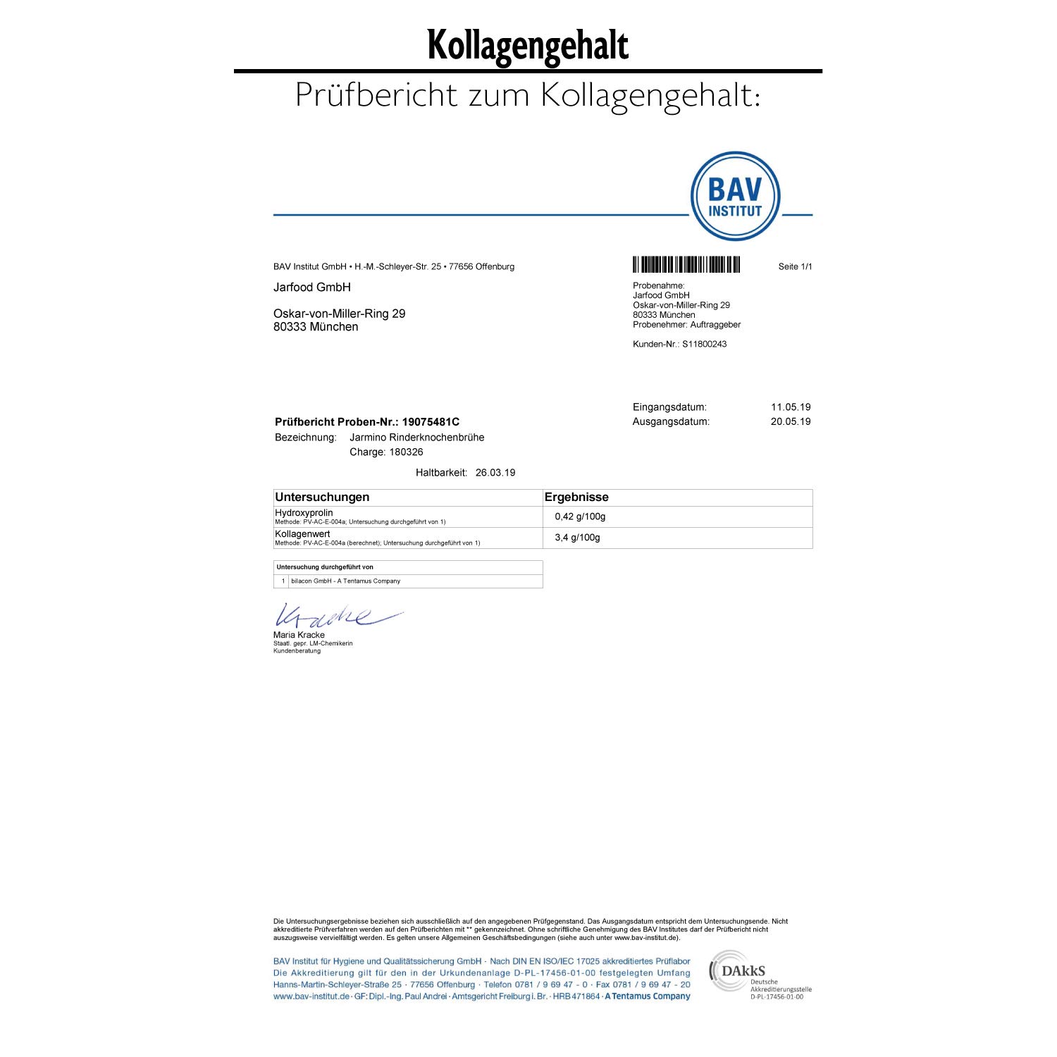 JARMINO Bio Knochenbrühe aus Weidehaltung | 12x 350ml Bone Broth | Brühe vom Rind | enthält Kollagen & Protein | Alternative zu Kollagenhydrolysat & Collagen Kapseln 9