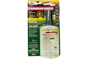 CANADIAN SHIELD Mosquito & Insect Repellent | Up to 8 Hours of Protection| Formulated for Camping, Hunting, Fishing, Family F