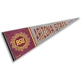 Arizona State Sun Devils Pennant Throwback Vintage Banner