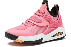 AND1 Boys & Girls Basketball Shoes, Cool Kids Basketball Sneakers, Size Little Kid 11 to Big Kid 7 Mid or High Top Sneakers for Boys