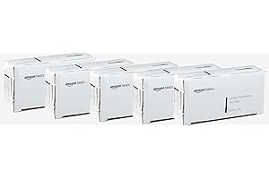 Amazon Basics Jumbo Size Office Paper Clips, Non Skid, 1000 Count (10 Pack of 100), Silver, A7072557