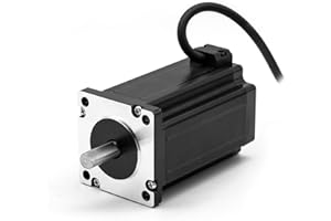 TOSEASTARS Nema 23 57mm Stepper Motor 3Nm/300Ncm 425oz.in High Torque 8mm Output Shaft 1.8 Stepper Angle 2-Phase 4-Wires 3A Step Motor for CNC 3D Printer Mill Lathe Robot Engraving Machine