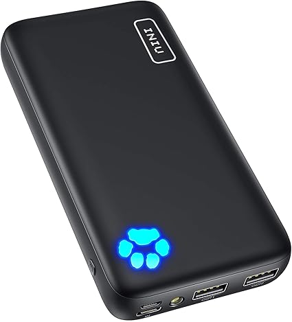 Amazon モバイルバッテリー 軽量 小型 mah 大容量 Led ライト付き 急速充電 コンパクト Lcd残量表示 Pse認証済 充電バッテリー 持ち運び便利 携帯バッテリー スマホ 2usb入力ポート 2usb出力ポート Iphone Android Docomo Softbank Au 各種対応 出張 旅行 地震