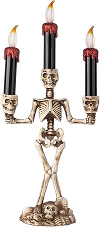 lampe table tête de mort 2