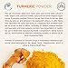 OMG! Superfoods Organic Turmeric Powder - 100% Pure, USDA Certified Organic Turmeric Powder - 6oz