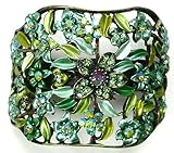 Crystal Flower Hair Holder Barrette YY86900-5