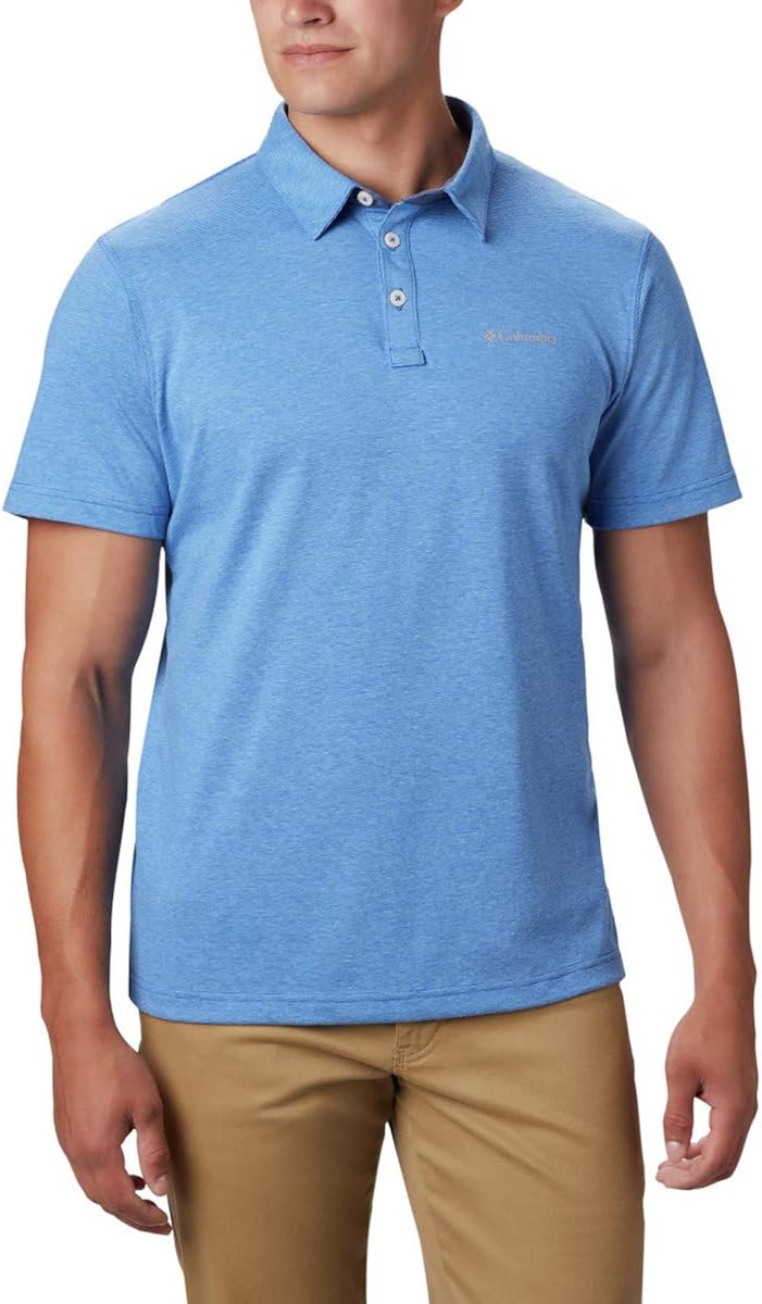 Columbia Men's Thistletown Park Polo, Uv Sun Protection, Breathable