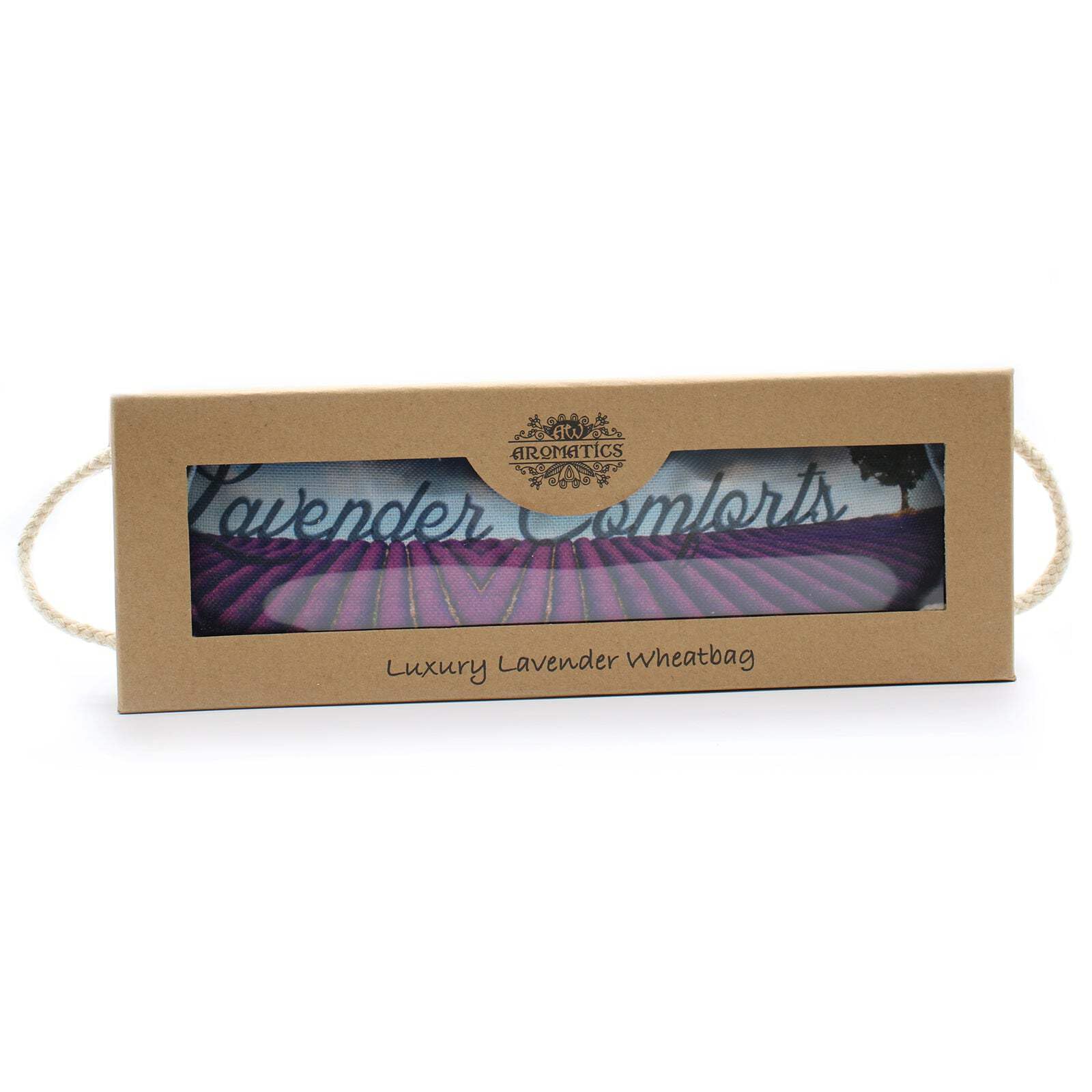 Luxury Lavender Wheatbag In Gift Box - Microwavable Warmer Heat Cushion