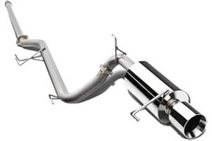 DNA Motoring CBEHA98L4NRT Stainless Steel Cat back Exhaust System