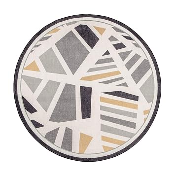 Nordic Runde Teppich Geometrische Muster Teppiche Fur Wohnzimmer