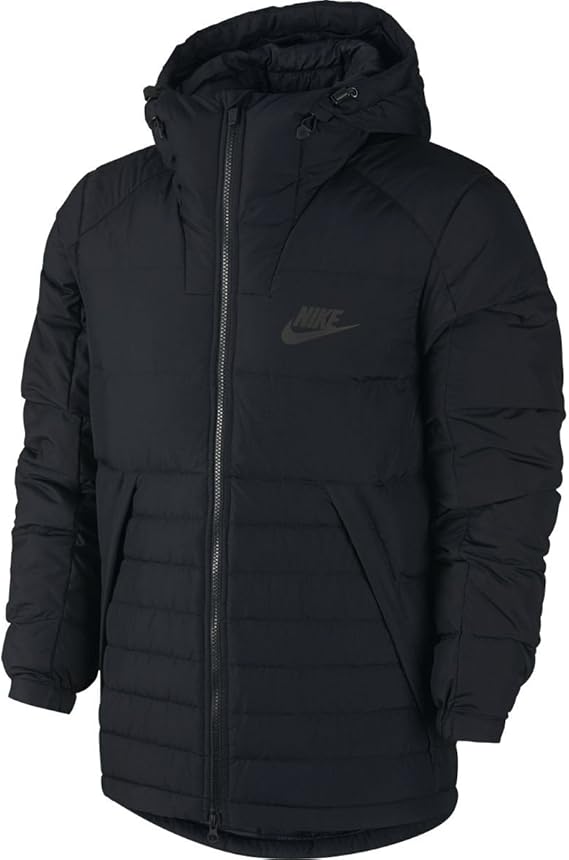 Nike Mens Down Filled HD Jacket Black/Dark Grey 806855-010 Size Small: Amazon.ca: Sports & Outdoors