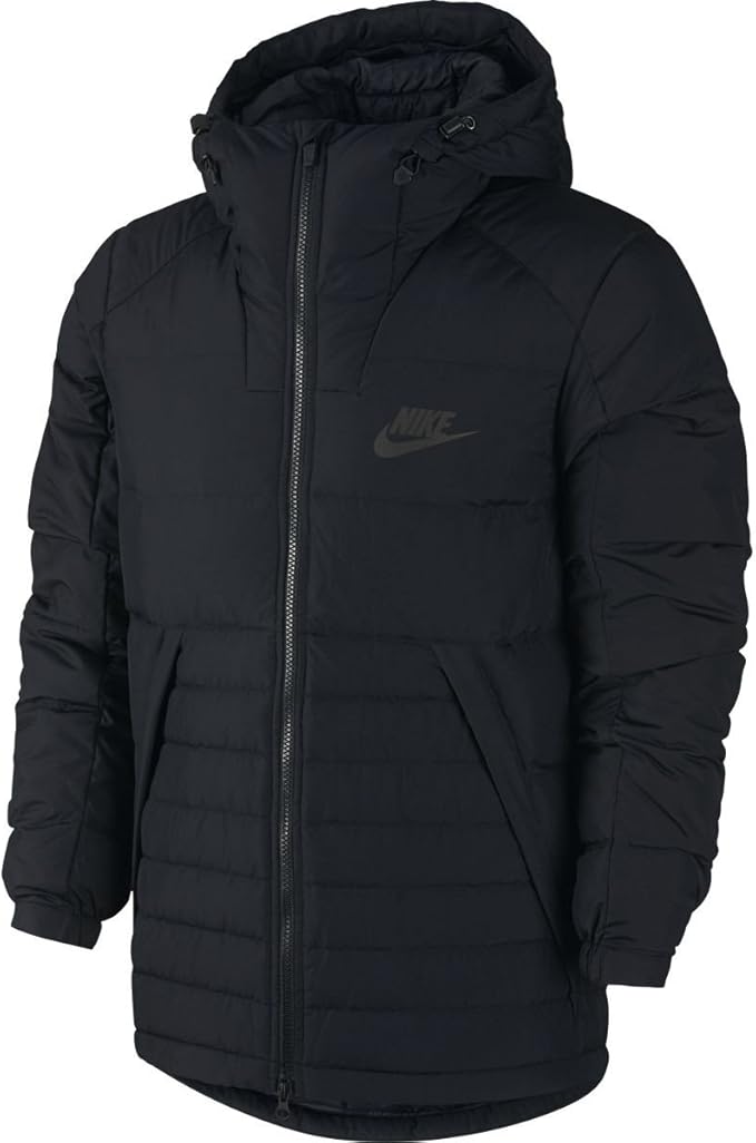 Nike Mens Down Filled HD Jacket Black/Dark Grey 806855-010 Size Small: Amazon.ca: Sports & Outdoors