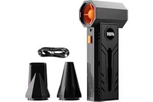 Car Blower - Cordless Turbine Dryer | Small Car Snow Blower Machine for Vehicle Truck Automotive Windshield PC Cleaning Compu