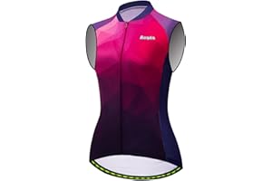 Aogda Cycling Sleeveless Shirts Women Bike Jerseys Team Biking Tops Bicycle Vests Clothing