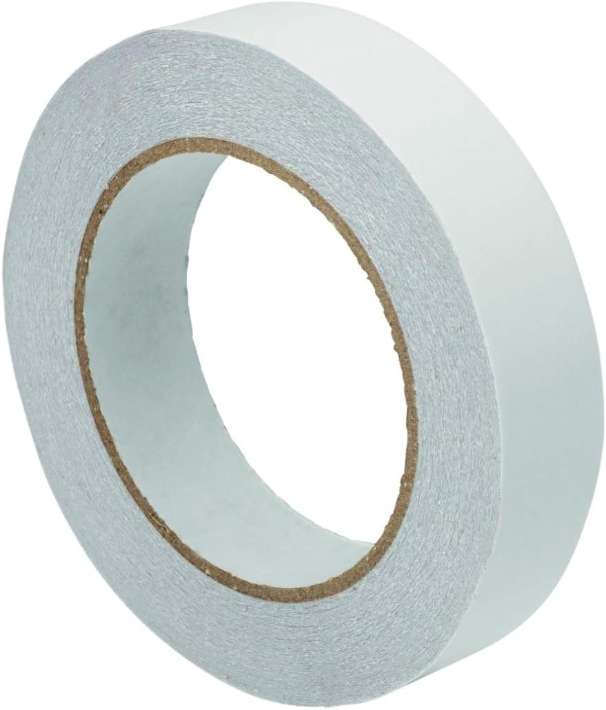 Essential Arts 6 Rolls Double Side Tape 25mm x 33m (1 inch) - Strong Clear Adhesive Tape - Image 4