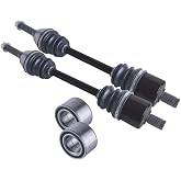 East Lake Axle front cv axles &amp; wheel bearings set for Polaris Sportsman 450/570/ETX 2014-2025