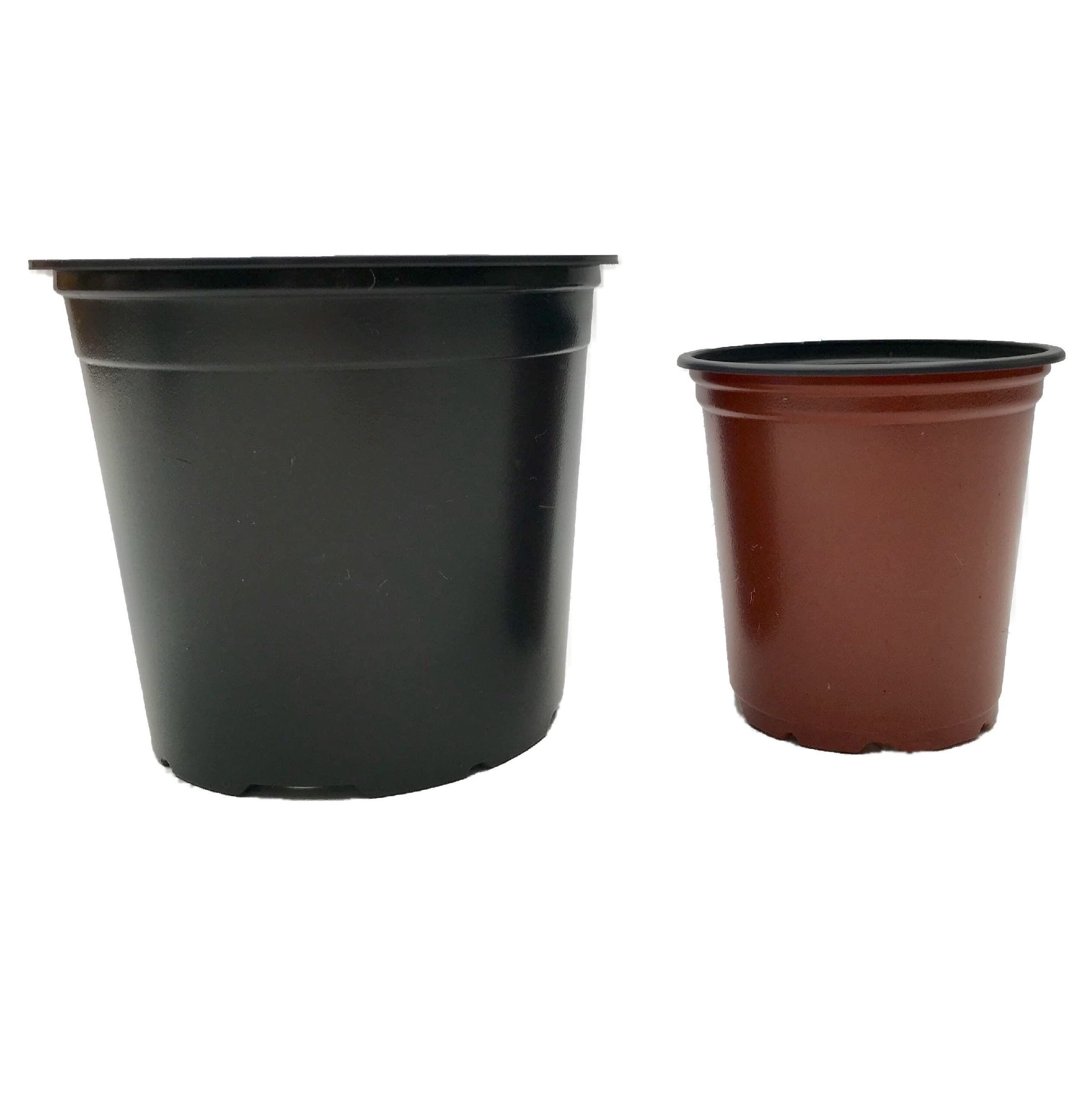 Nutley's 50 Mixed 9cm & 13cm Round Modiform Plastic Plant Pots